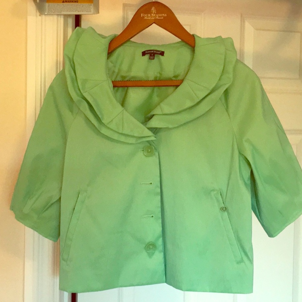 Samuel Dong Ruffle Collar Jacket - Picture 2 of 5